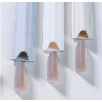 Suihkulista Dione valkoinen 32 mm 125 cm