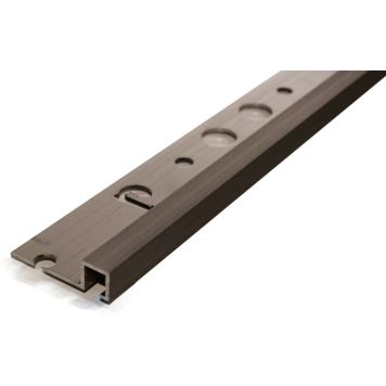 Laattalista Dione 250 cm 8 mm; nordic graphite