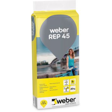 Korroosiopaikkauslaasti weber REP 45 KOVA 20 kg