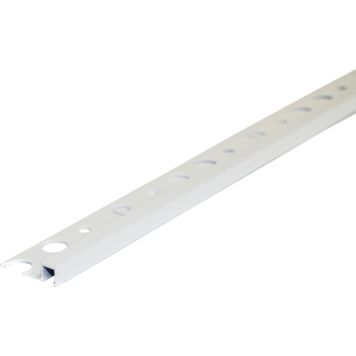 Laattalista Dione 250 cm 8 mm valkoinen