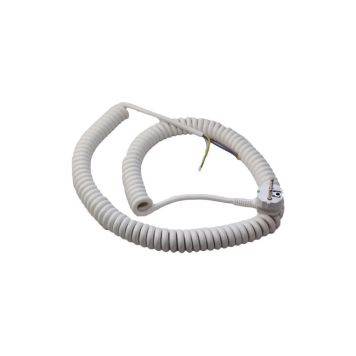 Spiraalikaapeli Reimax Electronics Valkoinen