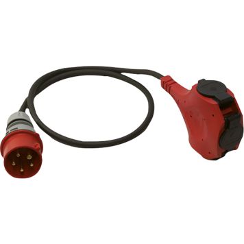 Adapteri Reimax Electronics 3-vaihe/3 x schuko