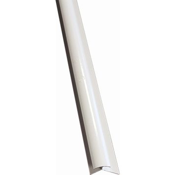 Ulkokulmalista Nordium Stocksund Valkoinen 10V 1490 mm