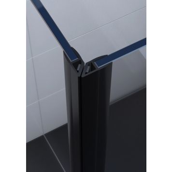 Magneettilistapari Nordium Musta 2 kpl