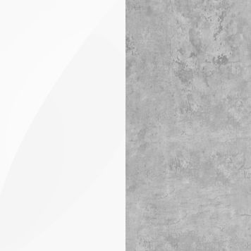 Alumiinikomposiittilevy Stocksund Stole U2 korkeakiiltovalkoinen/vaalea sementti