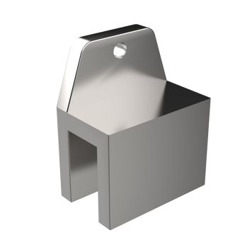 Lasipidike kattoon Nordium 3 x 4 cm Kromi