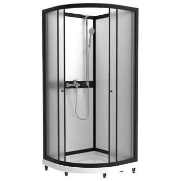 Suihkukaappi Stocksund Suka 7 hanalla 90 x 90 x 200 cm