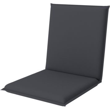 Istuinpehmuste Doppler Elegant 100 x 48 x 6 cm tummanharmaa