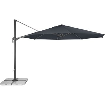 Aurinkovarjo Doppler Ravenna 400 cm antrasiitti