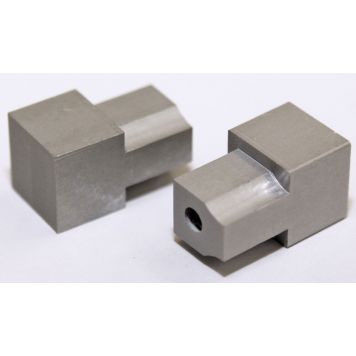 Laattalistan Kulmapala Dione Neliö  Hopea-anodisoitu 10 mm