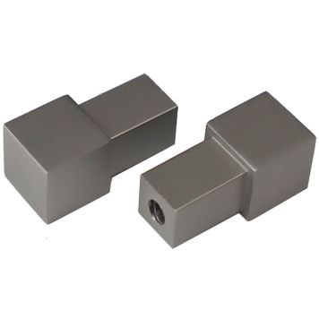 Laattalistan Kulmapala Dione Neliö Titan 10 mm