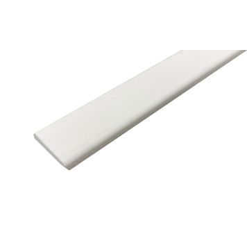 Peitelista Dione valkoinen muovi 33 x 5 x 2500 mm