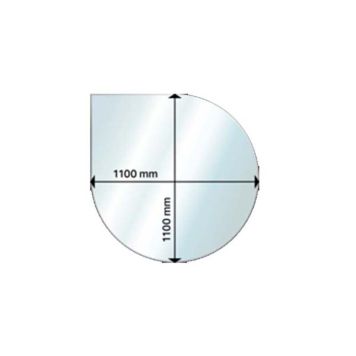 Uunineduslasi Andres Drop 110 x 110 cm