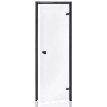 Höyrysaunanovi Andres AU Black kirkas lasi 7 x 19