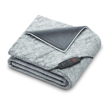 Lämpöpeite Beurer HD 75 Green Planet Nordic Grey 180 x 130 cm