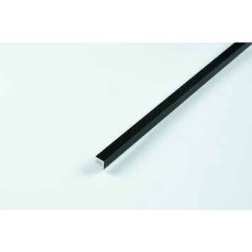 Hobby-Kulmalista Dione Carbon Black 10 x 10 mm 2 m