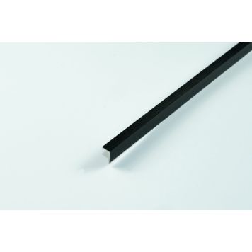 Hobby-Kulmalista Dione Carbon Black 15 x 10 mm 1 m