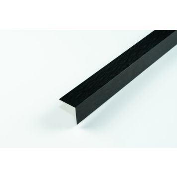 Hobby-Kulmalista Dione Carbon Black 30 x 30 mm 3 m