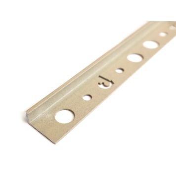 Laattapäätelista Dione 10 mm Sand Rustic 250 cm