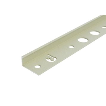 Laattapäätelista Dione 10 mm White Sand Rustic 250 cm