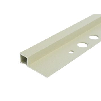 Laattalista Dione White Sand Rustic 10 mm neliö