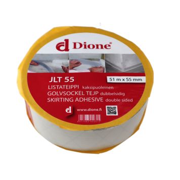 Jalkalistateippi Dione kaksipuoleinen 55 mm x 50 m