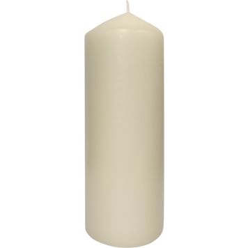 Lyhtykynttilä 8 x 25 cm luonnonvalkoinen