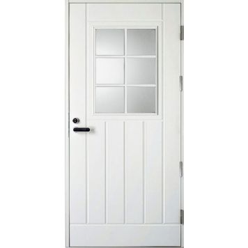 Ulko-ovi Kaskipuu Valkoinen UOL1 Thermo