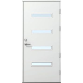 Ulko-ovi Kaskipuu FE3 Thermo Valkoinen 10 x 21
