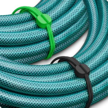 Johtopidike lukolla Bluelounge Pixi M musta/vihreä 4 kpl