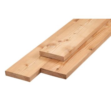 Terassilauta Alppien lehtikuusi 24 x 143 x 4000 mm S4S R3 A/B