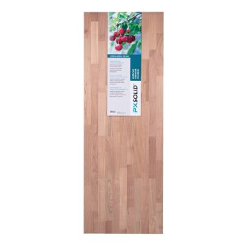 Liimapuulevy PXSolid kirsikka B/C 18 mm, eri kokoja