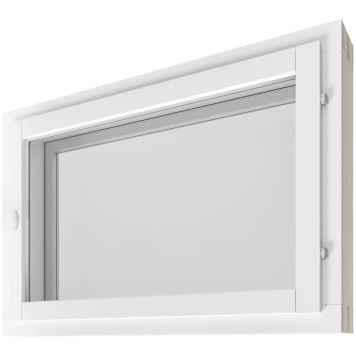 Ikkuna Solid Elements MSEAL Valkoinen 9 x 6 / 130 mm vasen
