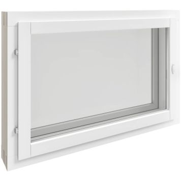 Ikkuna Solid Elements MSEAL Valkoinen 9 x 6 / 130 mm vasen