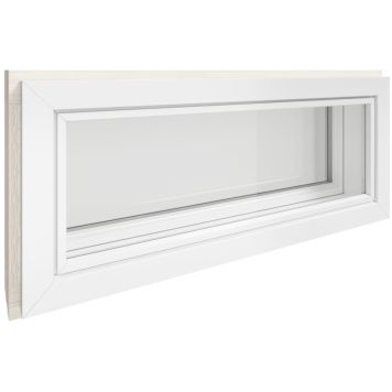 Ikkuna Solid Elements MSEAL Valkoinen 4 x 12 / 130 mm vasen