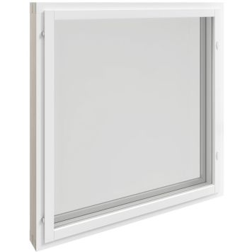 Ikkuna Solid Elements MSEAL Valkoinen 12 x 12 /130 mm vasen