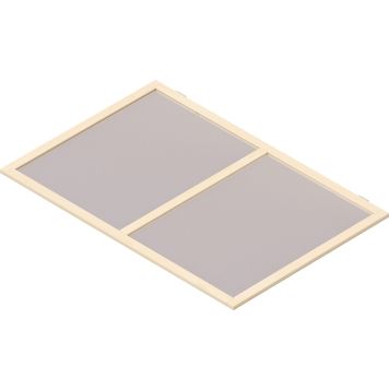 Kansi 120 x 80 cm lavakaulukselle natural