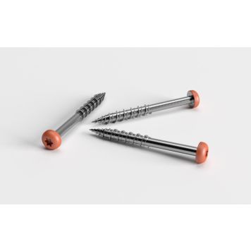 Puuruuvi Tempsi Punainen RR750 3,5 x 40 mm 100 Kpl