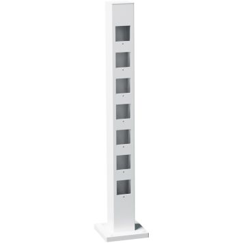 Aitatolppa Recal Furen valkoinen, eri korkeuksia