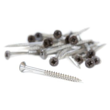 Reunatiiliruuvi Ormax 100 kpl, eri värejä Ruskea