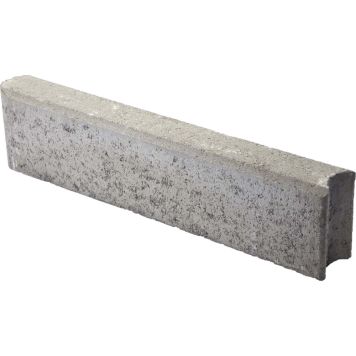 Nurmikon Reunakivi Lakka Harmaa 135 x 80 x 600 mm