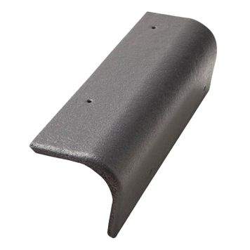 Päätyreunatiili Ormax Protector  Nova tummanharmaa