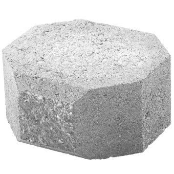 Lohkopäätykivi Lakka Harmaa 200 x 200 x 100 mm