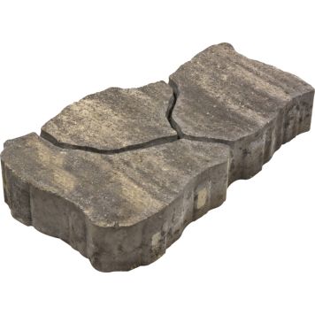 Loimuliuskekivi 80 Lakka Mustavalkoinen 490 x 264 x 80 mm