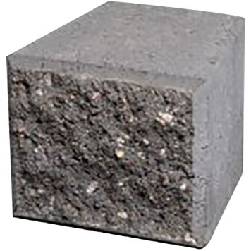 Citymuurikivi Kaari Lakka Harmaa 180 x 180/130 x 150 mm