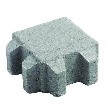 Nurmikivi Lakka Musta 165 x 165 x 80 mm