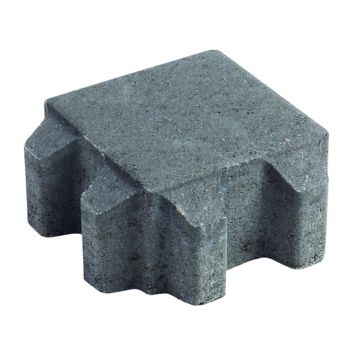 Nurmikivi Lakka Musta 165 x 165 x 80 mm