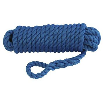 Lepuuttajan köysi Talamex sininen 8 mm x 2,5 m