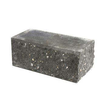 Citymuurikivi Lakka kulma musta 360 x 180 x 150 mm