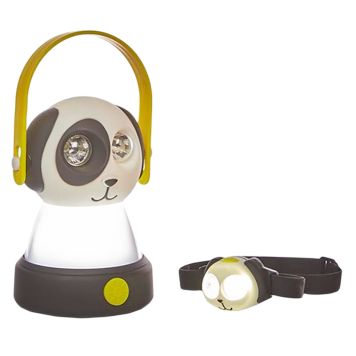 Lasten lyhty ja otsavalo Luxform Koira